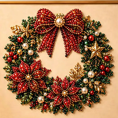 🎄 Karácsonyi Gyöngy és Strassz Festőkészlet – Kézműves DIY Foglalkozás Gyerekeknek és Felnőtteknek