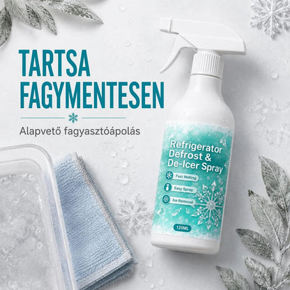 【🧊💨🔥】Gyorsan ható hűtőszekrény-jégoldó spray