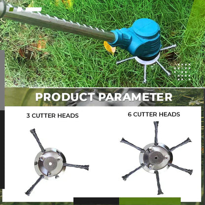 🌿 Cserélhető fűkasza / trimmer vágófej – acél vágófej fűnyíráshoz
