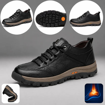 🎁Oferta por tiempo limitado: 50% de descuento🔴Zapatos de cuero genuino de alta calidad🦶Alivian el dolor de pies y la fascitis plantar - Impermeables y antideslizantes✅Disponibles en varias tallas