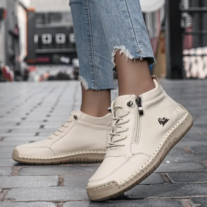 🔥 -50% DTO. | Zapatos Ergonómicos de Piel Premium 👞 Antideslizantes e Impermeables ✅Soporte Plantar, Unisex