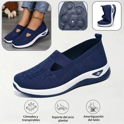 ⏰ ¡Último día! 50% de descuento 👟 Zapatos ortopédicos ergonómicos de verano | Transpirable y ligero ✅ Alivia el dolor de pies | Fácil de poner y quitar