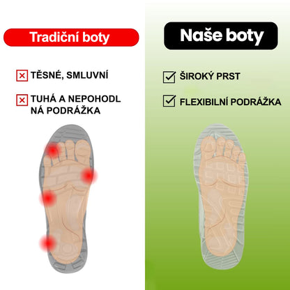 Zapatos ortopédicos con acolchado bstoora® | Suaves y cómodos, unisex, con un diseño ergonómico para aliviar las molestias durante todo el día.