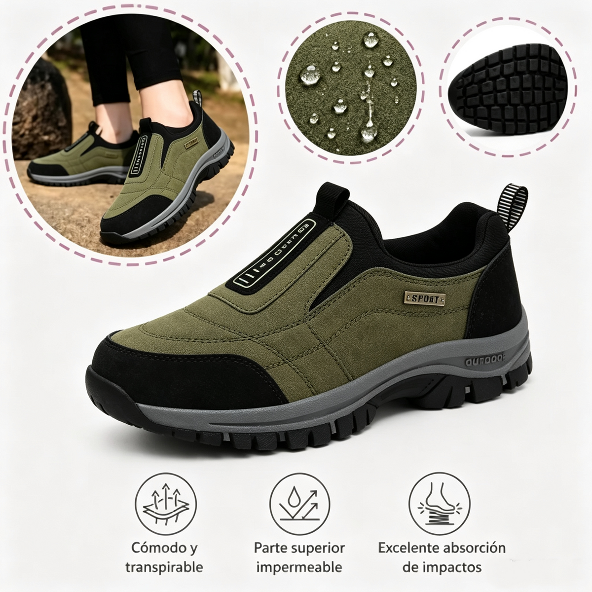 Zapatillas ortopédicas médicas Bstoora® | Zapatillas deportivas ortopédicas cómodas y de diseño ergonómico. ✅ Soporte para el arco del pie: Alivia el dolor. Envío gratuito por tiempo limitado.