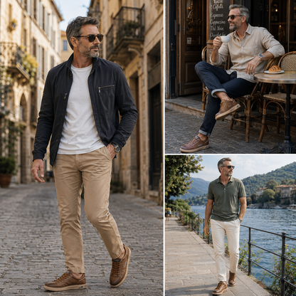 Bstoora® 【⏰¡Hoy a mitad de precio! ⚡】Zapatos de piel española hechos a mano | Elegantes y refinados | Cómodos y transpirables | Alivian el dolor de pies | Acompañan al hombre en cada paso