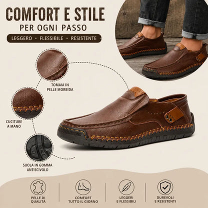 [50% de descuento por tiempo limitado, no te lo pierdas] Diseño ergonómico: zapatos de cuero modernos, suaves y cómodos (más cómodos)