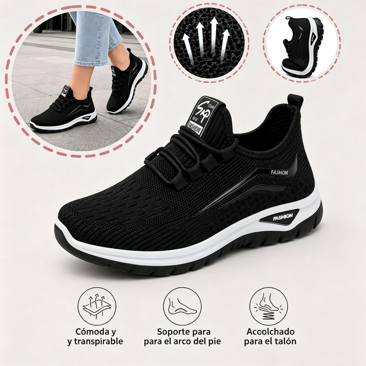🎁Oferta especial: 50%⏰ Zapatos ortopédicos ergonómicos - Soporte para el arco del pie 👞 Alivio fácil del dolor de pies