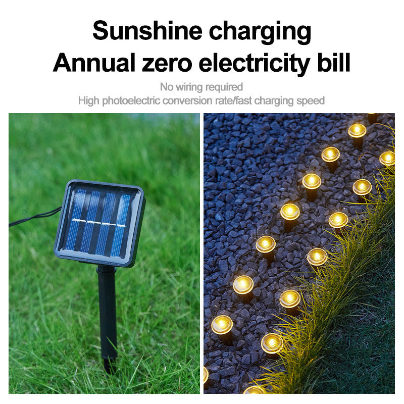 🚨 Napelemes Kerti Út LED Lámpák – Automatikus Érzékelővel 💡