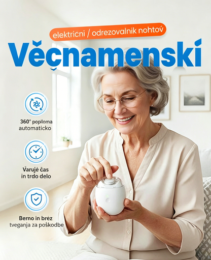 🎉Univerzális felnőtteknek és gyerekeknek + Okos elektromos körömvágó és polírozó eszközök