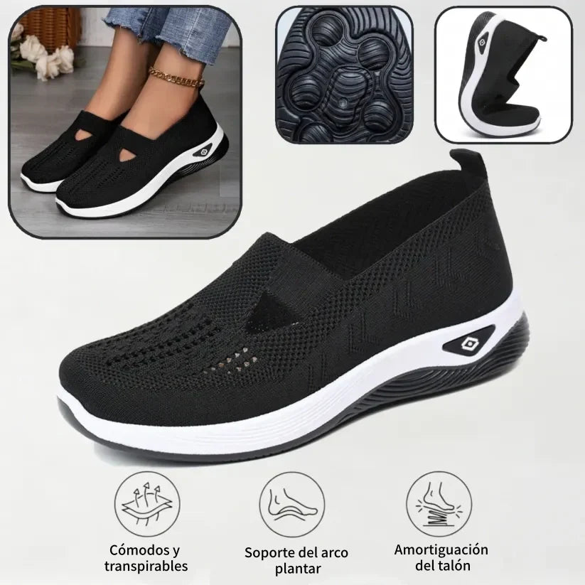⏰ ¡Último día! 50% de descuento 👟 Zapatos ortopédicos ergonómicos de verano | Transpirable y ligero ✅ Alivia el dolor de pies | Fácil de poner y quitar