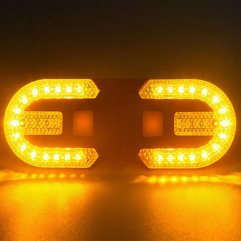 🚴 Kerékpáros Vezeték Nélküli Hátsó Lámpa 🔦 Távirányítóval, Tölthető, Vízhatálló – Biztonságos Éjszakai Kerékpározáshoz