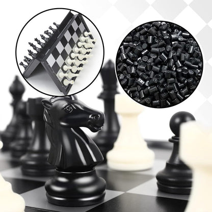 🛎🛎 Mágneses Sakkjáték Összecsukható Táblával – Utazáshoz is Tökéletes ♟♟