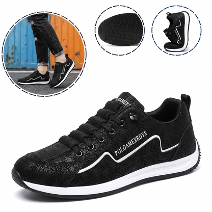 🎁Último día para disfrutar de un descuento del 50 %: ¡no te lo pierdas!⏰Fabricados en piel de ternero australiano🐂Soporte para el pie: alivia el dolor de pies✅Impermeables y antideslizantes, cómodos para caminar.