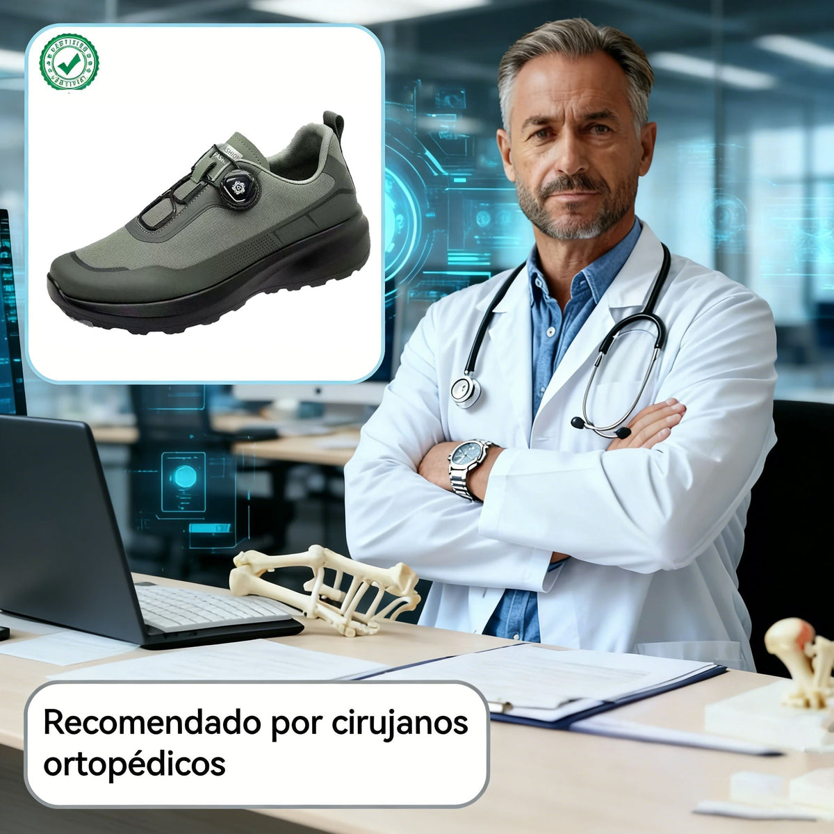 bstoora® | Calzado deportivo con certificación médica | Ofrece soporte anatómico para personas mayores | En oferta