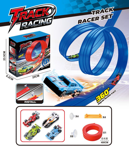 Kétvágányú pálya (4 méter) | Turbo Racing