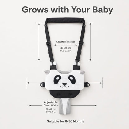 👶 Állítható babajáró heveder | Stabil tanulást segítő, biztonságos és megbízható 🛡️