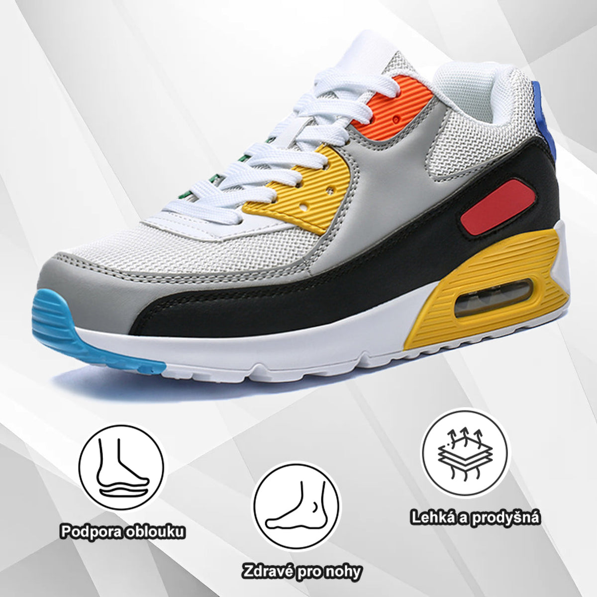 Zapatos ortopédicos con acolchado bstoora® | Suaves y cómodos, unisex, con un diseño ergonómico para aliviar las molestias durante todo el día.