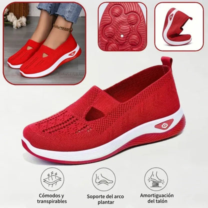⏰ ¡Último día! 50% de descuento 👟 Zapatos ortopédicos ergonómicos de verano | Transpirable y ligero ✅ Alivia el dolor de pies | Fácil de poner y quitar
