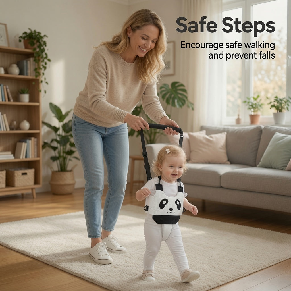 👶 Állítható babajáró heveder | Stabil tanulást segítő, biztonságos és megbízható 🛡️