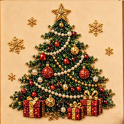 🎄 Karácsonyi Gyöngy és Strassz Festőkészlet – Kézműves DIY Foglalkozás Gyerekeknek és Felnőtteknek