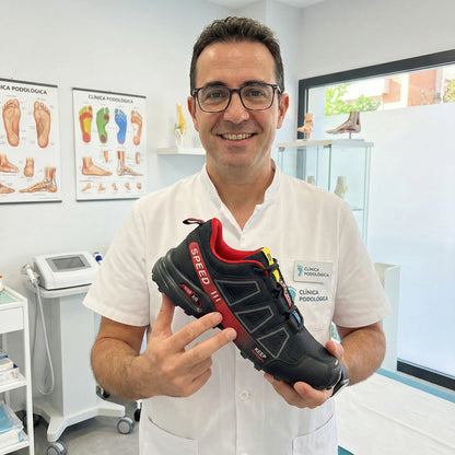 🎉¡Último día! ¡50% de descuento!✅ Zapatos ortopédicos adecuados para personas con problemas en los pies, zapatos de senderismo con soporte que brindan apoyo al arco, alivian el dolor articular y de los pies, son antideslizantes y cómodos.