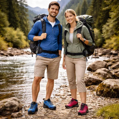 🎉¡Último día! ¡50% de descuento!✅ Zapatos ortopédicos adecuados para personas con problemas en los pies, zapatos de senderismo con soporte que brindan apoyo al arco, alivian el dolor articular y de los pies, son antideslizantes y cómodos.