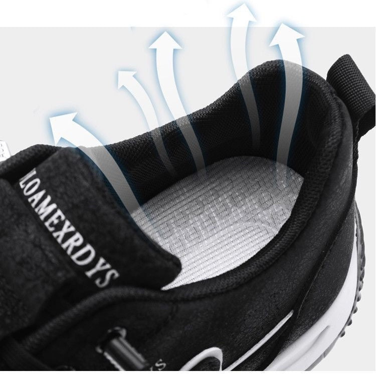 🎁Último día para disfrutar de un descuento del 50 %: ¡no te lo pierdas!⏰Fabricados en piel de ternero australiano🐂Soporte para el pie: alivia el dolor de pies✅Impermeables y antideslizantes, cómodos para caminar.