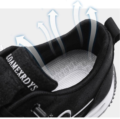 🎁Último día para disfrutar de un descuento del 50 %: ¡no te lo pierdas!⏰Fabricados en piel de ternero australiano🐂Soporte para el pie: alivia el dolor de pies✅Impermeables y antideslizantes, cómodos para caminar.