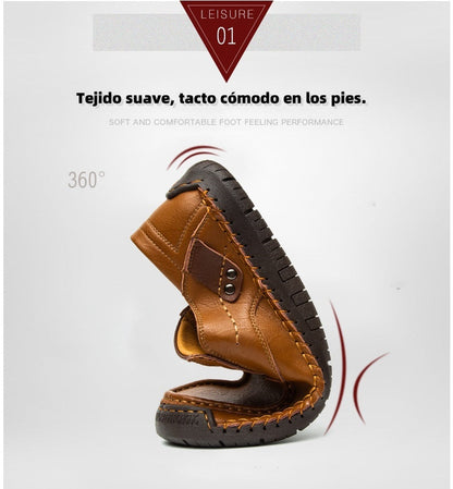 [50% de descuento por tiempo limitado, no te lo pierdas] Diseño ergonómico: zapatos de cuero modernos, suaves y cómodos (más cómodos)