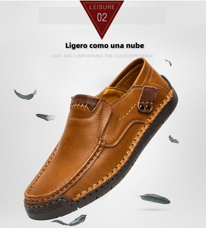 [50% de descuento por tiempo limitado, no te lo pierdas] Diseño ergonómico: zapatos de cuero modernos, suaves y cómodos (más cómodos)