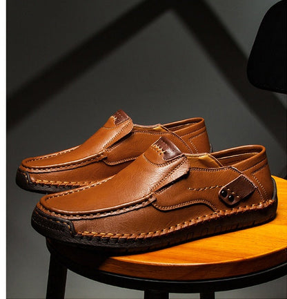 [50% de descuento por tiempo limitado, no te lo pierdas] Diseño ergonómico: zapatos de cuero modernos, suaves y cómodos (más cómodos)