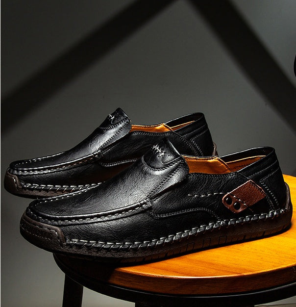 [50% de descuento por tiempo limitado, no te lo pierdas] Diseño ergonómico: zapatos de cuero modernos, suaves y cómodos (más cómodos)
