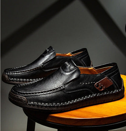 [50% de descuento por tiempo limitado, no te lo pierdas] Diseño ergonómico: zapatos de cuero modernos, suaves y cómodos (más cómodos)