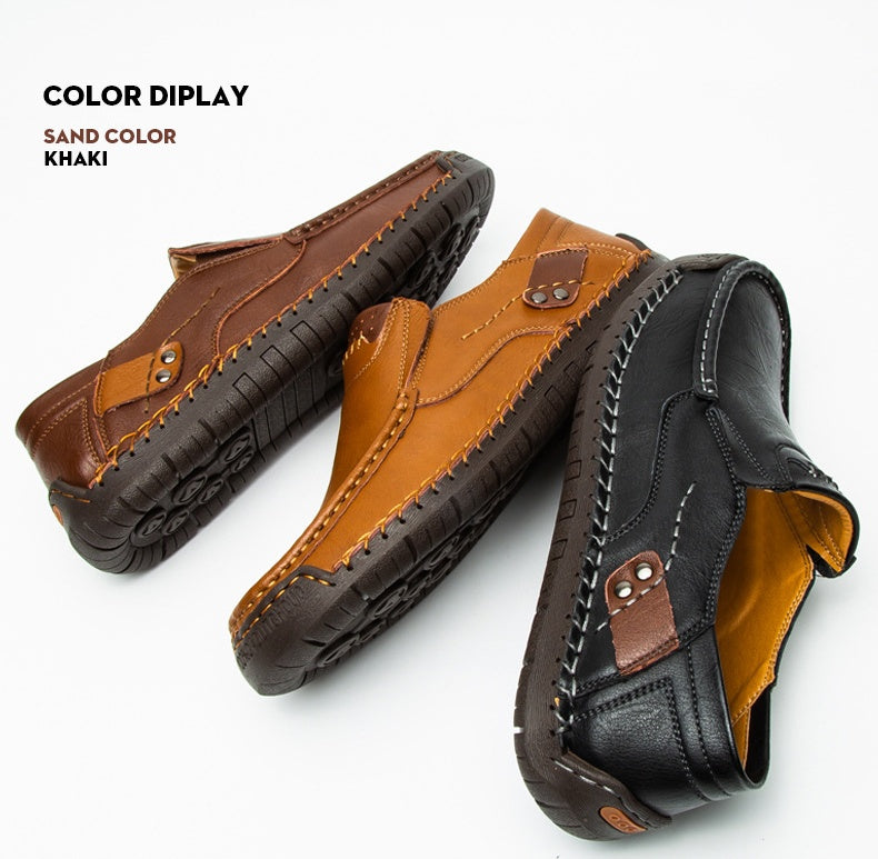 [50% de descuento por tiempo limitado, no te lo pierdas] Diseño ergonómico: zapatos de cuero modernos, suaves y cómodos (más cómodos)