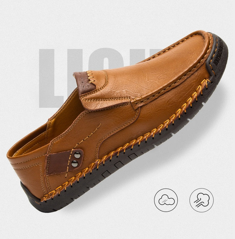 [50% de descuento por tiempo limitado, no te lo pierdas] Diseño ergonómico: zapatos de cuero modernos, suaves y cómodos (más cómodos)