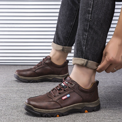 【⏰¡Hoy a mitad de precio! ⚡】Zapatos de piel española hechos a mano | Elegantes y refinados | Cómodos y transpirables | Alivian el dolor de pies | Acompañan al hombre en cada paso