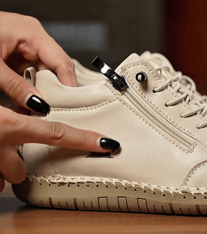 🔥 -50% DTO. | Zapatos Ergonómicos de Piel Premium 👞 Antideslizantes e Impermeables ✅Soporte Plantar, Unisex