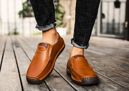 [50% de descuento por tiempo limitado, no te lo pierdas] Diseño ergonómico: zapatos de cuero modernos, suaves y cómodos (más cómodos)
