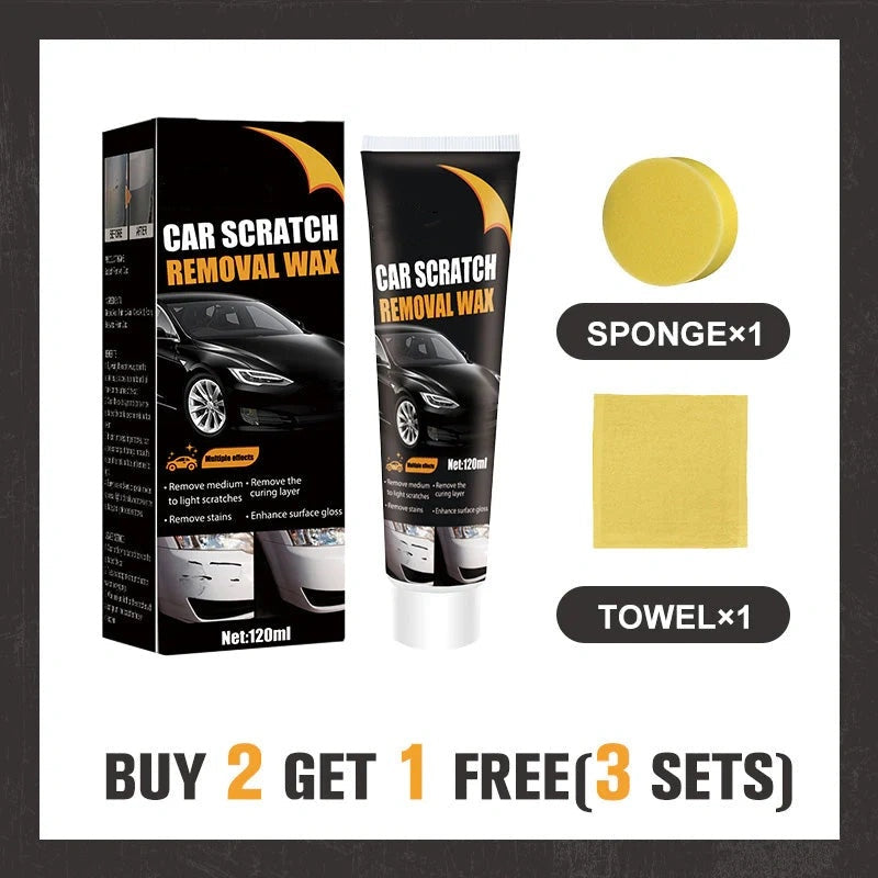 🎁Vásárolj 2-t, kapsz 2-t ingyen! 🚗✨Autókarc-javító krém, Gyorsan és egyszerűen javítja az autó fényezését