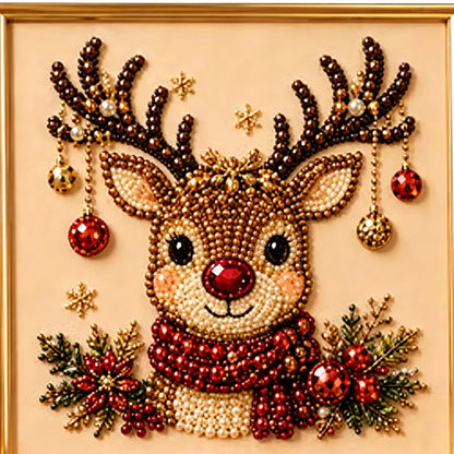 🎄 Karácsonyi Gyöngy és Strassz Festőkészlet – Kézműves DIY Foglalkozás Gyerekeknek és Felnőtteknek