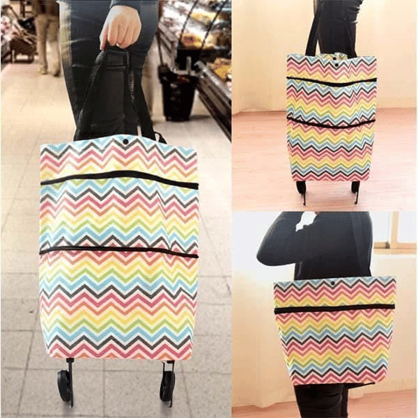 ✨2 az 1-ben bevásárlószatyor, összecsukható zöld szatyor – Tökéletes bevásárláshoz! 🛍️💪