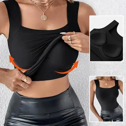 👗Alakformáló felső beépített melltartóval, búcsút inthetsz a dudoroknak és a ruha alatti kényelmetlen alakformálásnak.