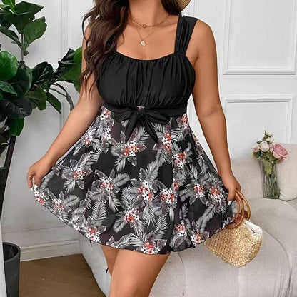 👙 Plus Size Alakformáló Bikini Szett – Hasat Laposító & Dekoltázst Emelő