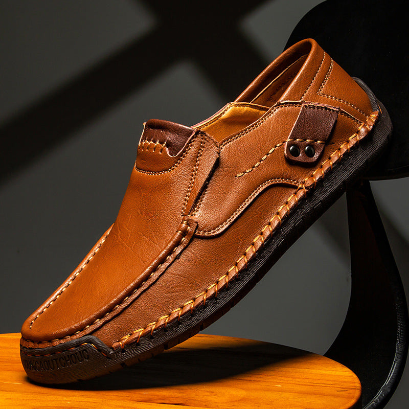 [50% de descuento por tiempo limitado, no te lo pierdas] Diseño ergonómico: zapatos de cuero modernos, suaves y cómodos (más cómodos)