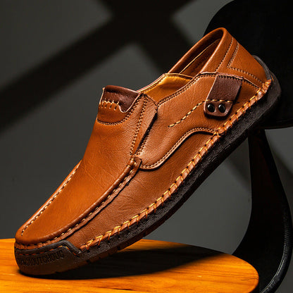 [50% de descuento por tiempo limitado, no te lo pierdas] Diseño ergonómico: zapatos de cuero modernos, suaves y cómodos (más cómodos)