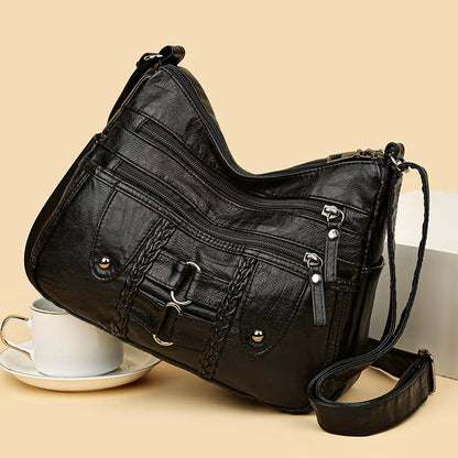 💖 Több Rekeszes, Biztonságos Női Táska – Minden Napi Holmid Elfér Benne, Stílusosan! 🎒🌟