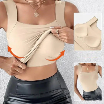 👗Alakformáló felső beépített melltartóval, búcsút inthetsz a dudoroknak és a ruha alatti kényelmetlen alakformálásnak.