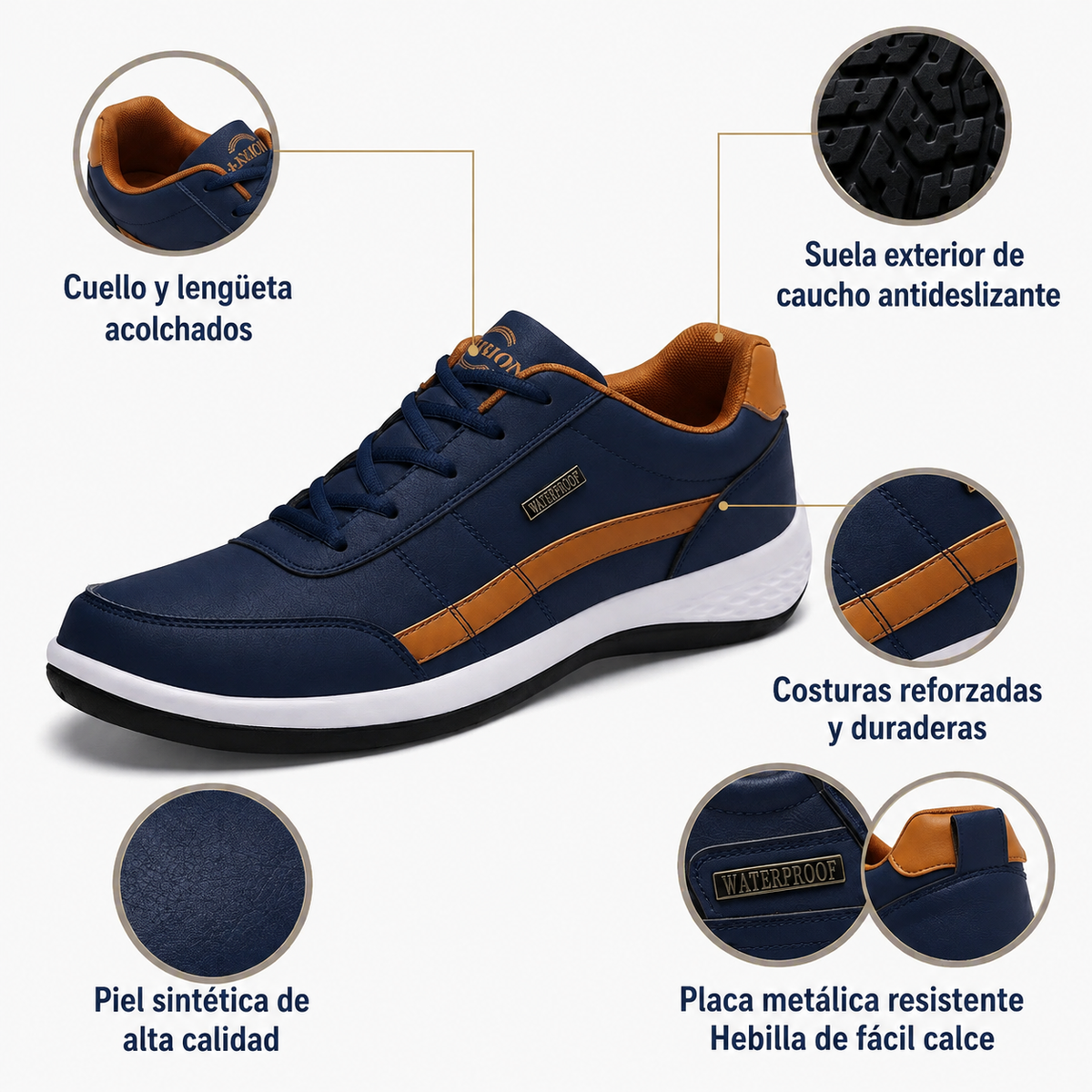 ¡Último día con un 70% de descuento! ⏰ bstoora® | Alivio del dolor de pies y la fascitis: calzado ortopédico cómodo y transpirable.