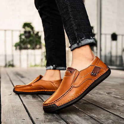 [50% de descuento por tiempo limitado, no te lo pierdas] Diseño ergonómico: zapatos de cuero modernos, suaves y cómodos (más cómodos)
