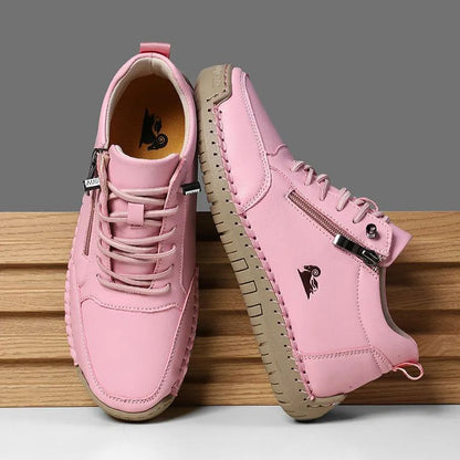 🔥 -50% DTO. | Zapatos Ergonómicos de Piel Premium 👞 Antideslizantes e Impermeables ✅Soporte Plantar, Unisex